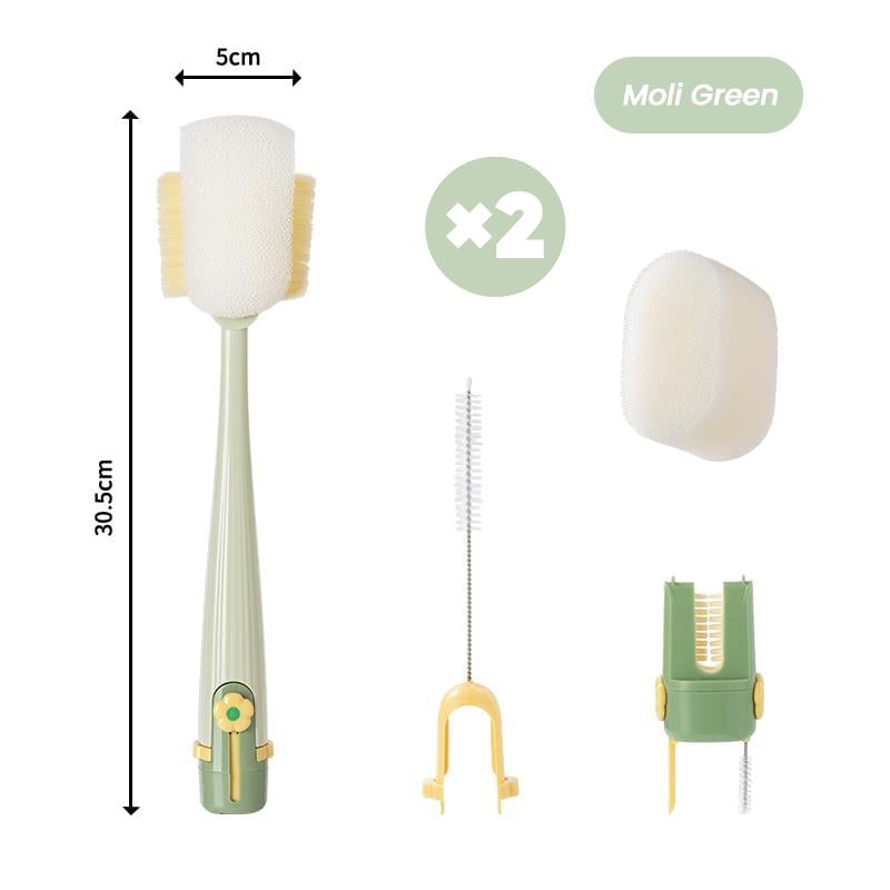 BrushPro | Versatile 5-in-1 Bottle Cleaning Brush