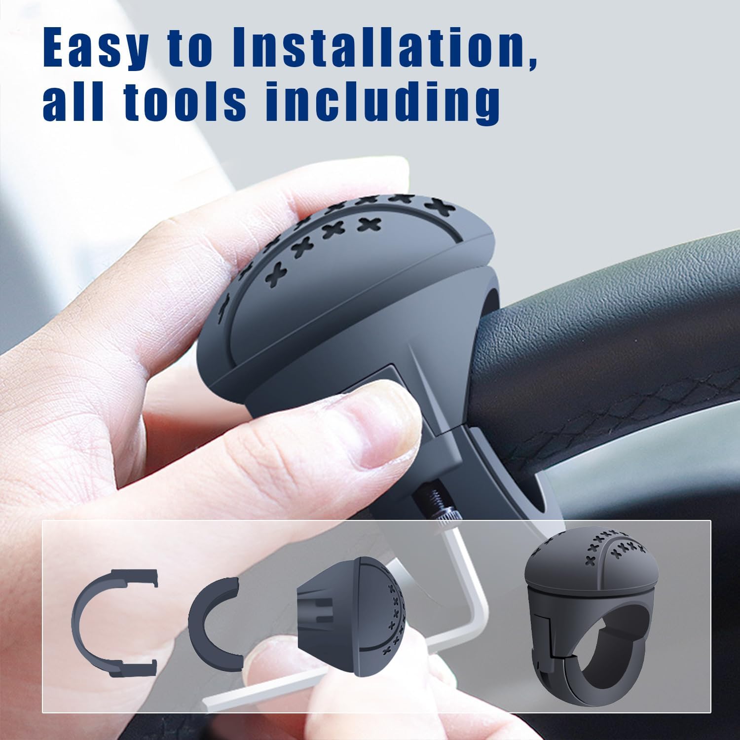 AutoGrip – Smooth Control Steering Wheel Booster