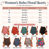 LunaFlair – Tiered Boho Skort