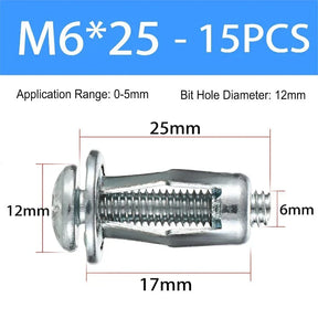 SecureMount – Hollow Wall Fixing Anchor Set