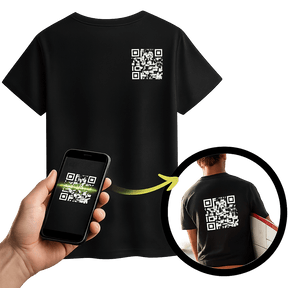 ScanMe – Funny QR Code Interactive T-Shirt