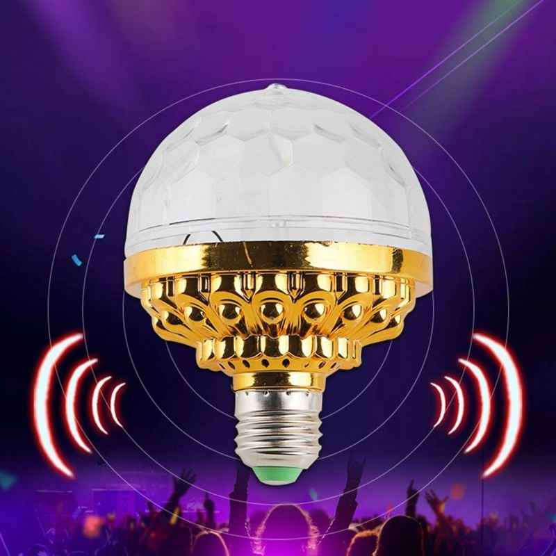 AuraParty – Colorful Rotating Disco Ball Light
