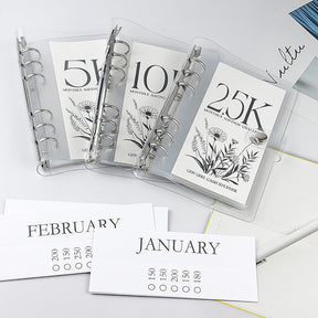 SaveWise – 12-Month Envelope Money Saving Challenge Binder