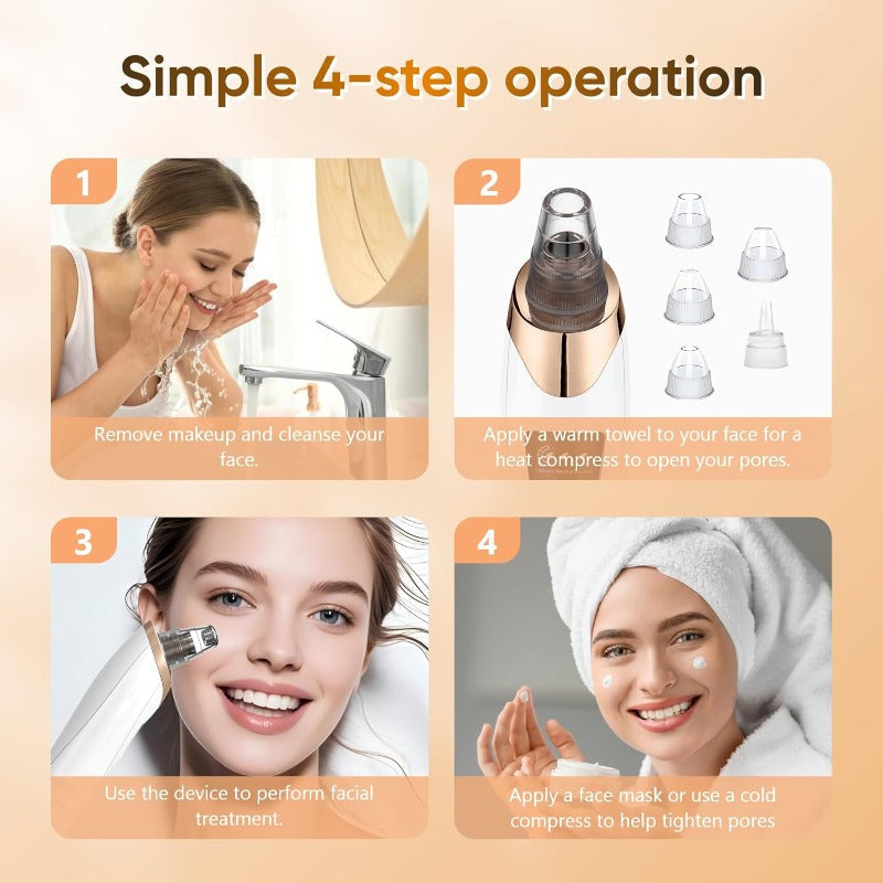 GlowExtract – Rechargeable Blackhead Remover