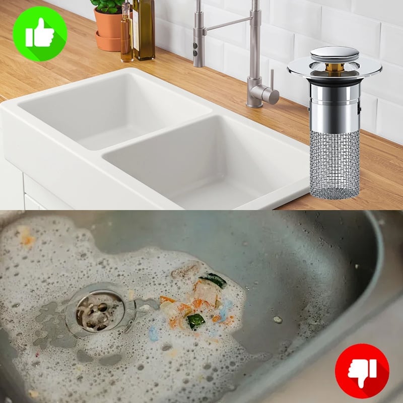 ClogBlock – Steel Drain Catcher