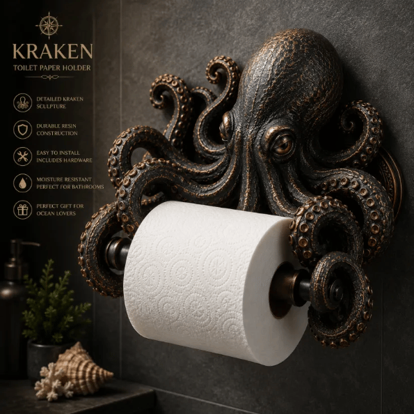 Ocean Guardians – Toilet Paper Holder Series