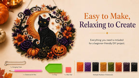 MystiCat – Sparkling Halloween Hanging Kit