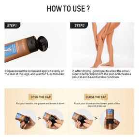 GlowLegs – Airbrushed Finish Leg Concealer
