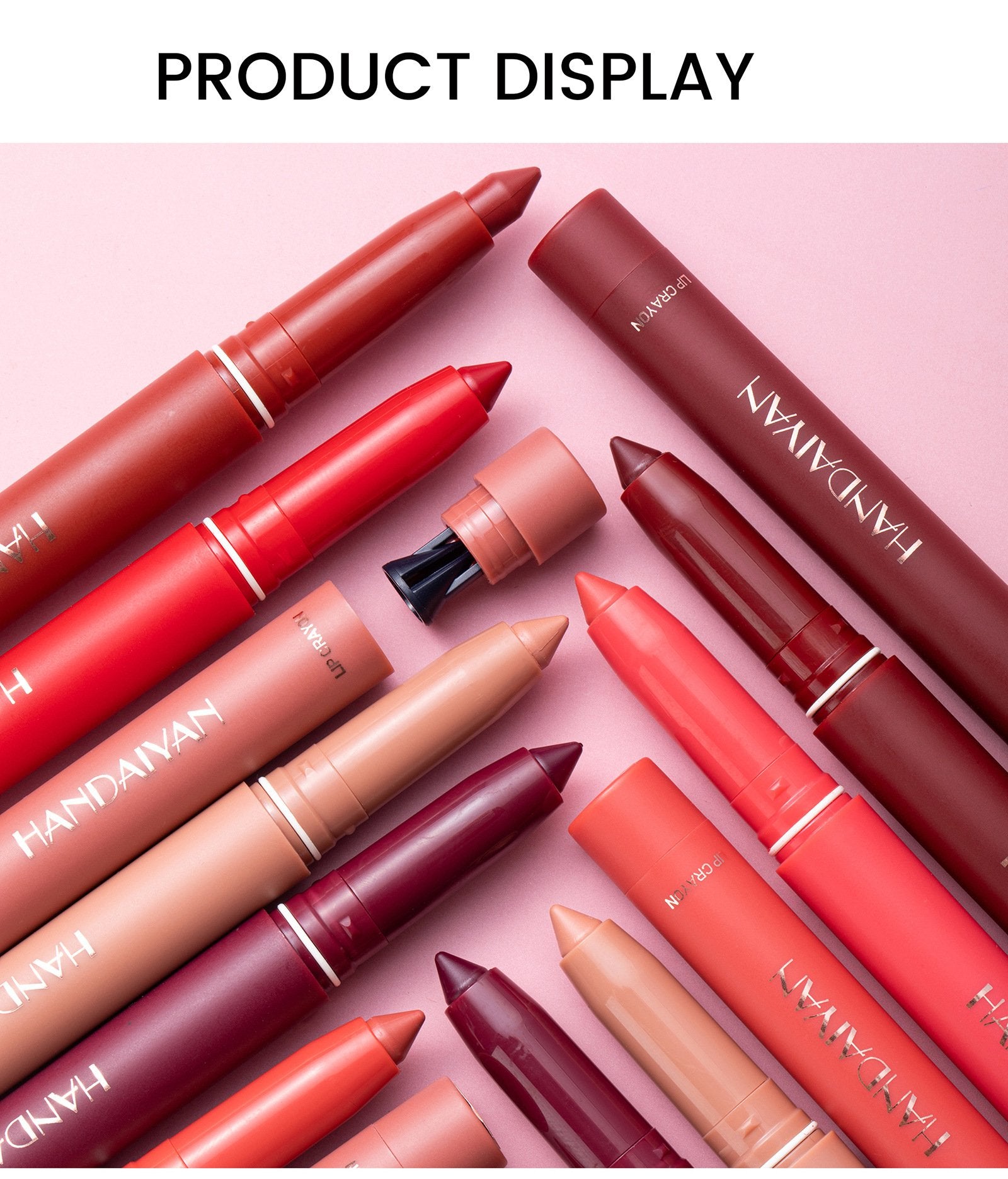 VelvetEase – Matte Lipstick Pencil Set
