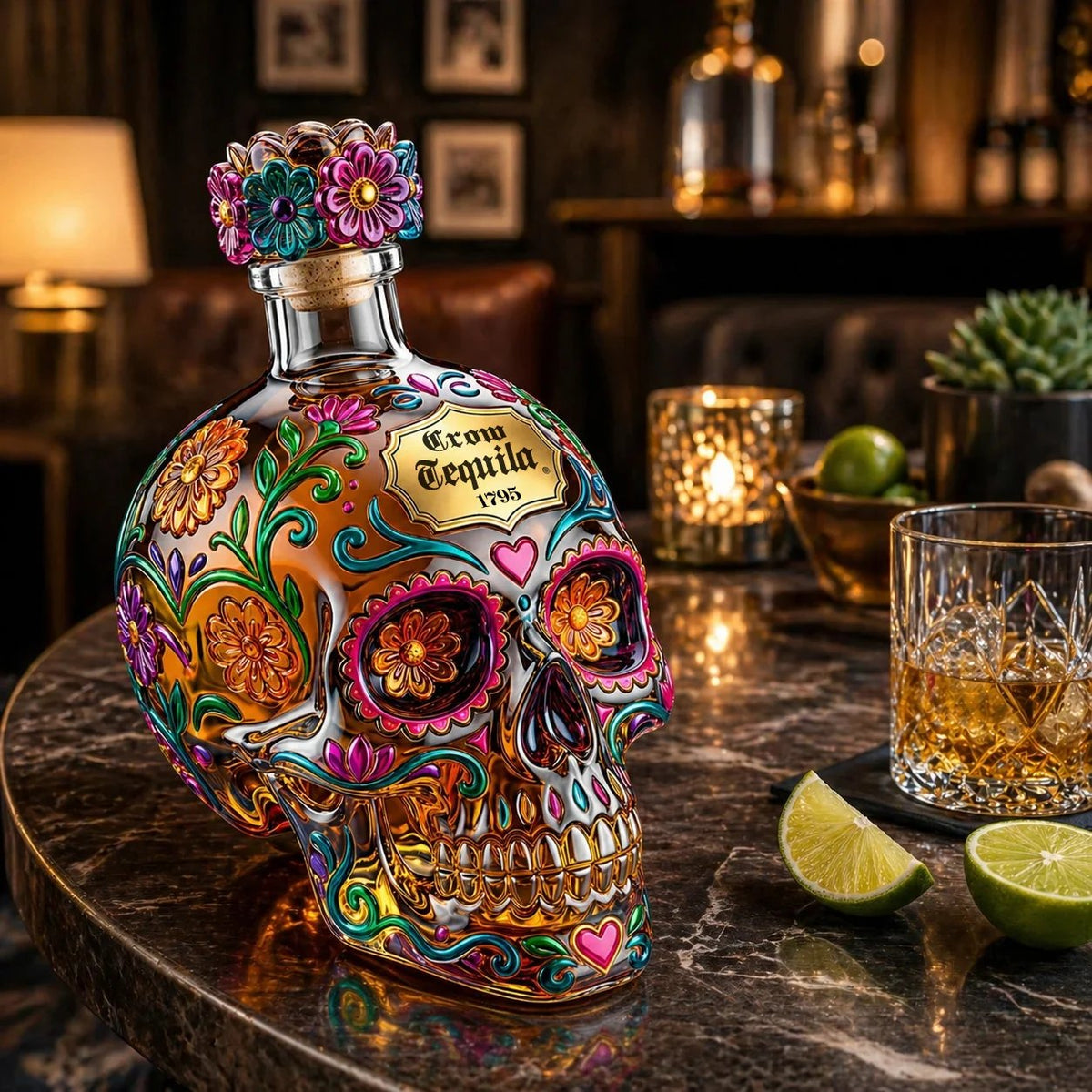 VeloraSkull – Premium Collector Bottle