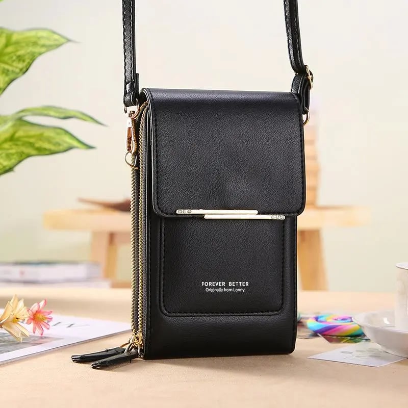 VistaPouch – Simple and Elegant Women’s Touchscreen Crossbody Phone Wallet