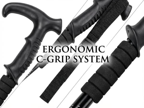 TrekMaster – Heavy-Duty All Terrain Walking Cane