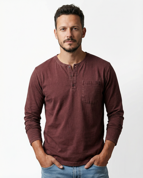 Theodore | Classic Vintage Long-Sleeve Shirt
