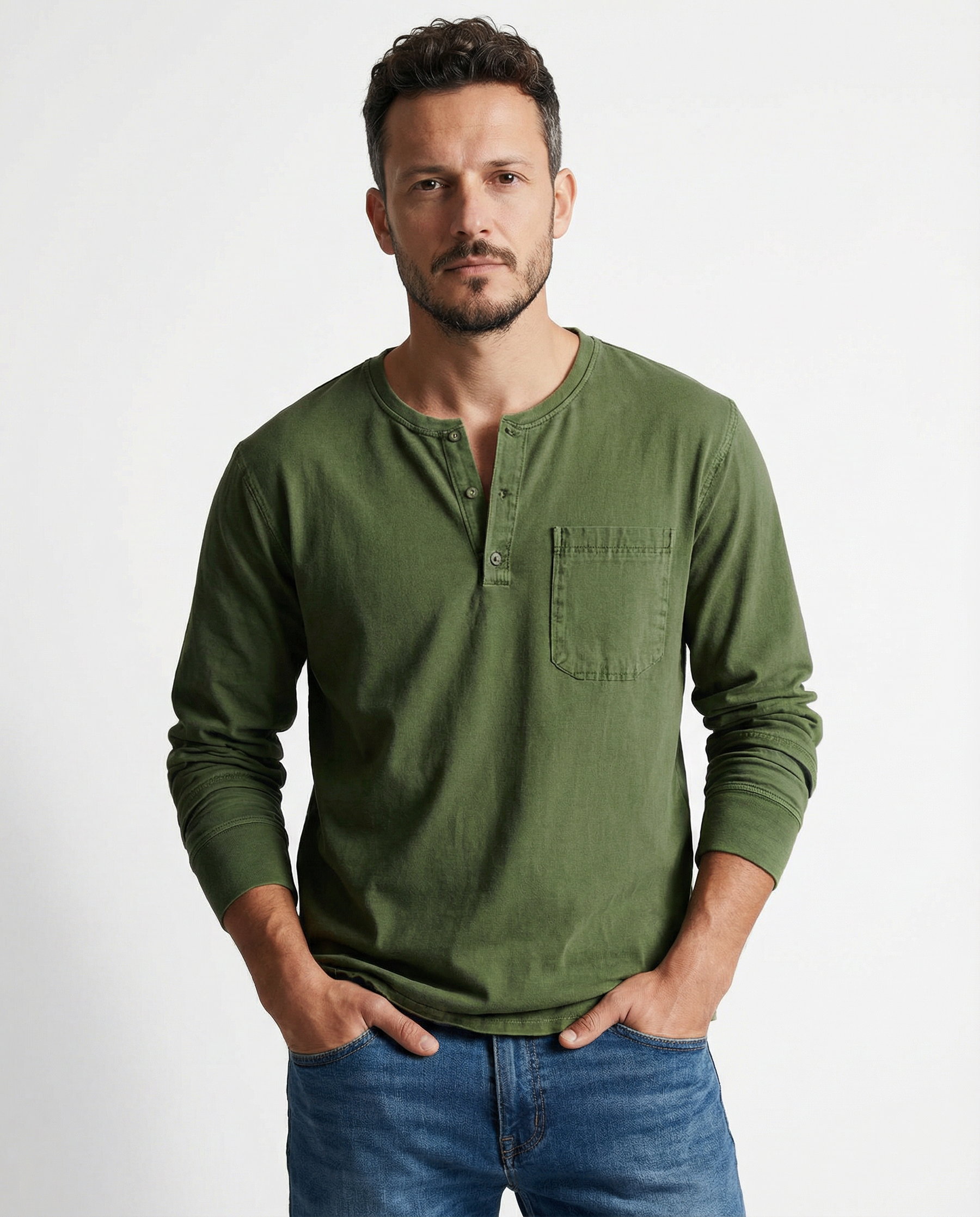 Theodore | Classic Vintage Long-Sleeve Shirt