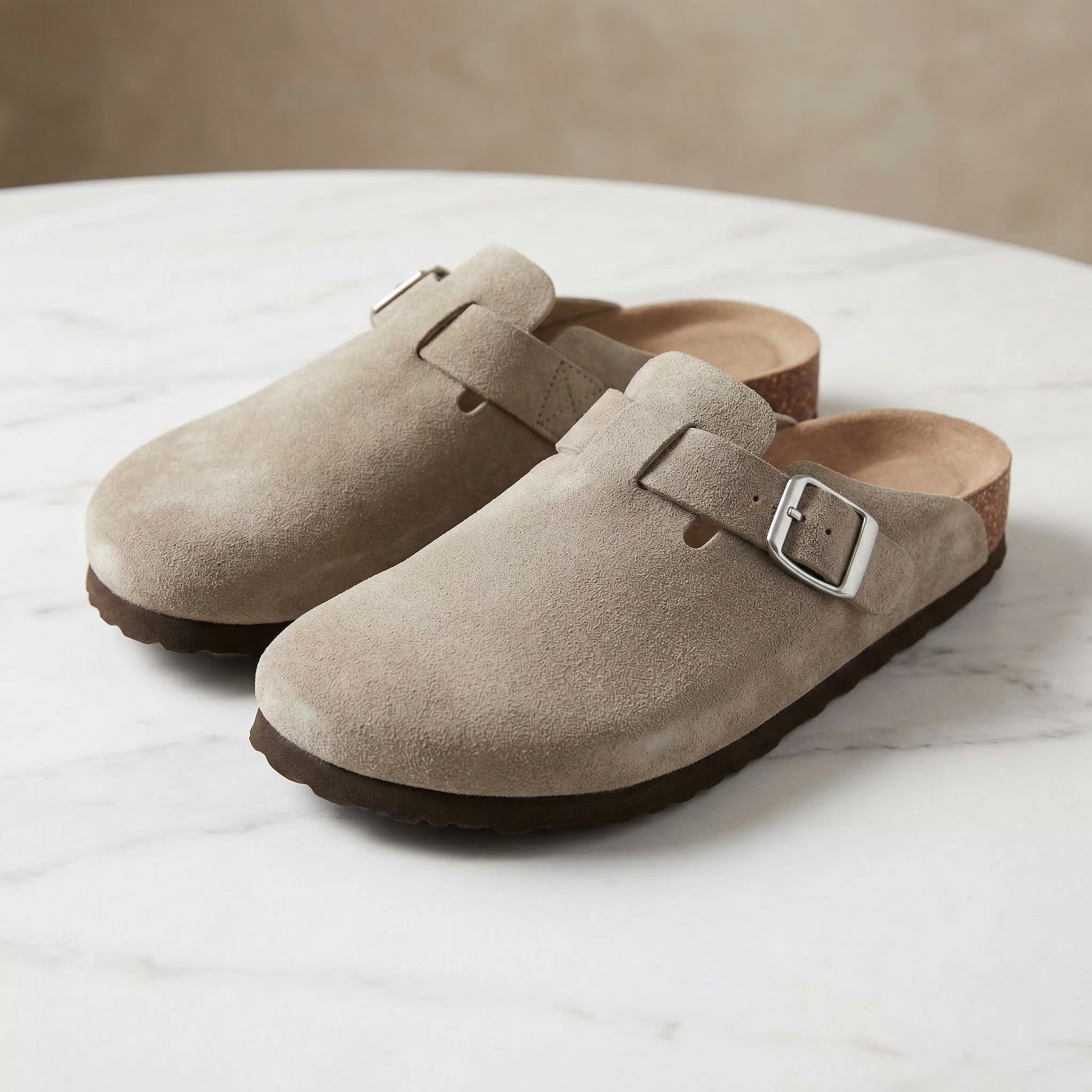 The Cloud Clog — Genuine Suede
