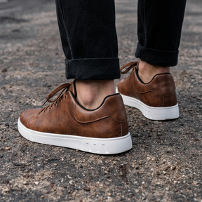 Jovan™ – Stylish Smart Casual Leather Sneakers