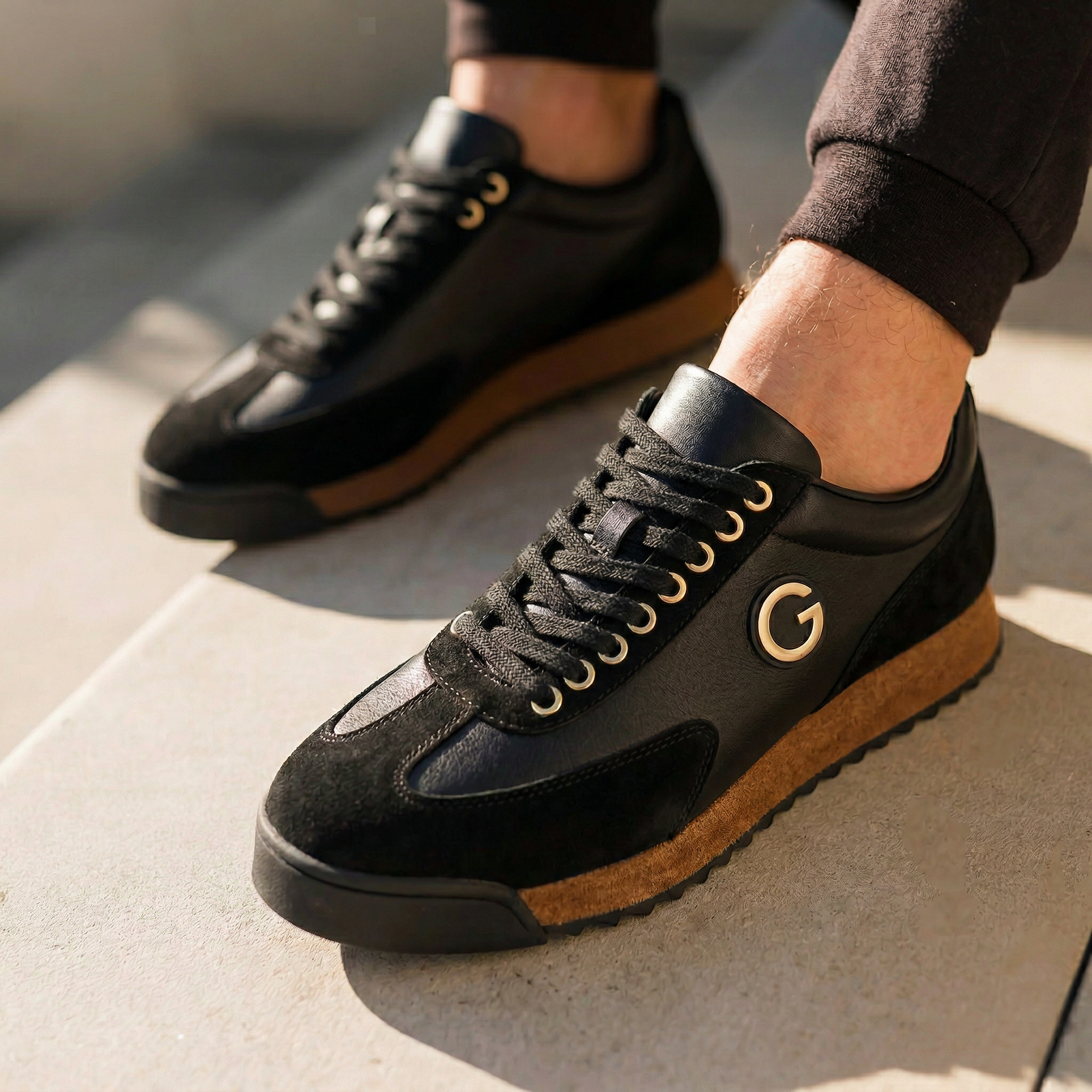 Bellaro™ – Premium Leather Sneakers