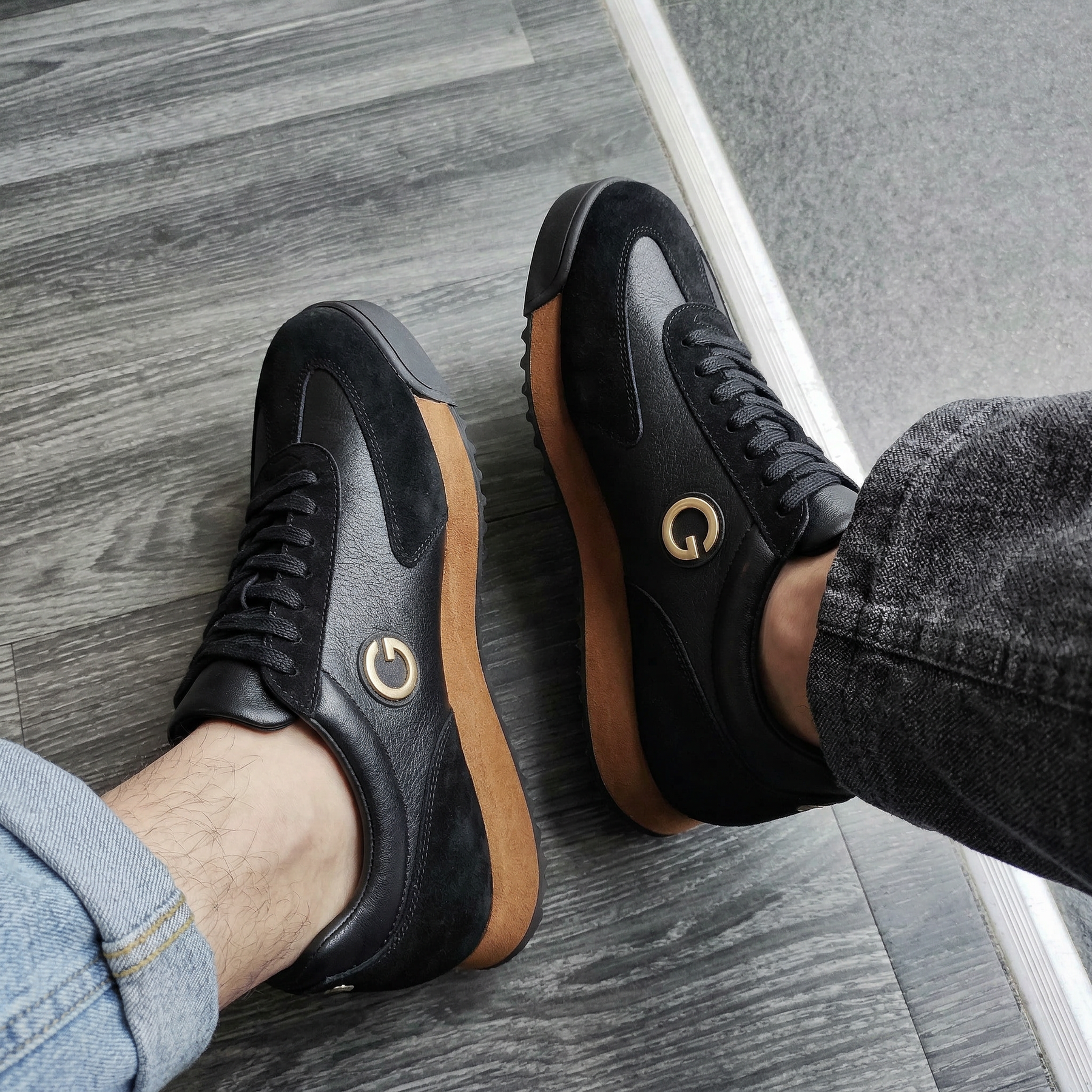 Bellaro™ – Premium Leather Sneakers