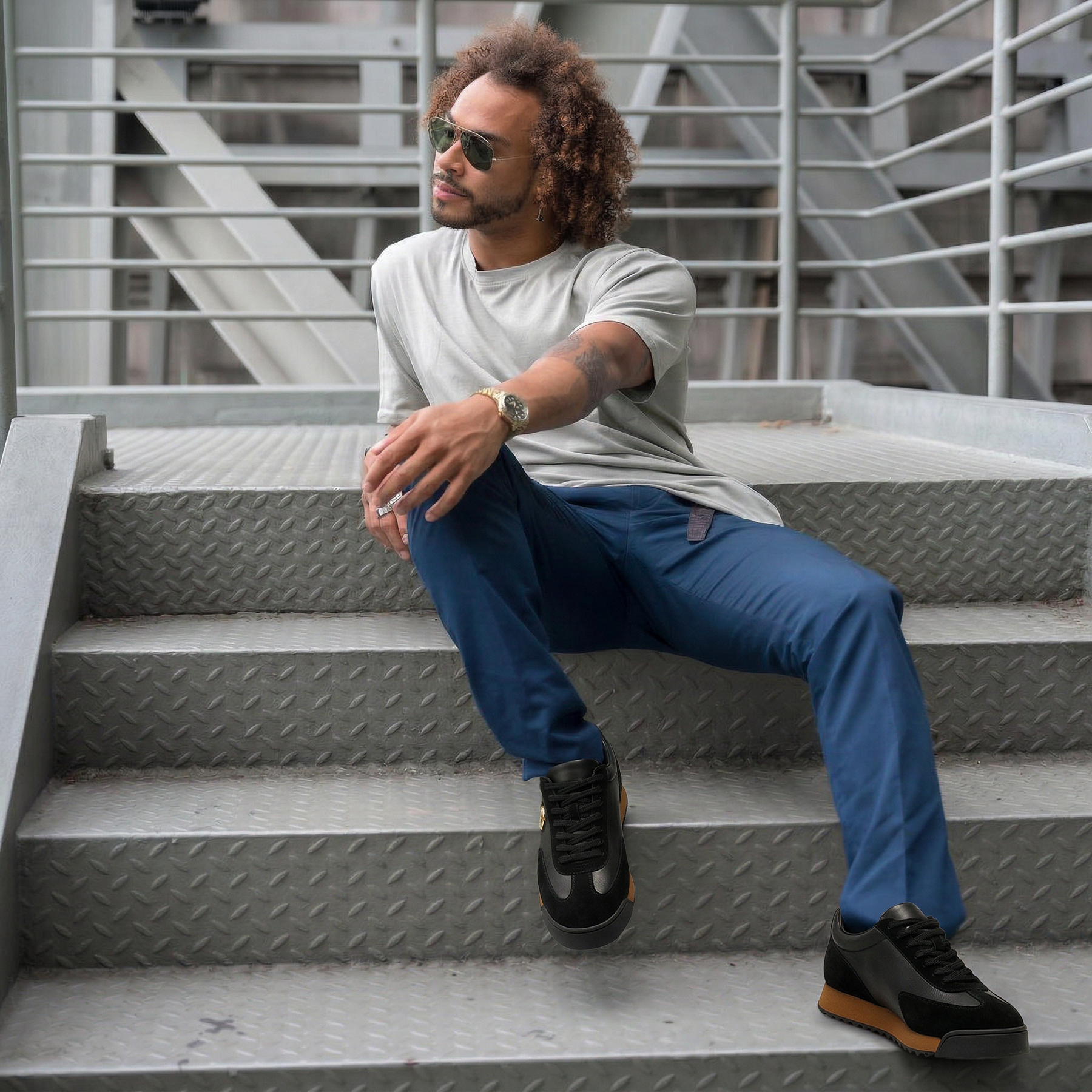 Bellaro™ – Premium Leather Sneakers