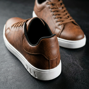 Jovan™ – Stylish Smart Casual Leather Sneakers