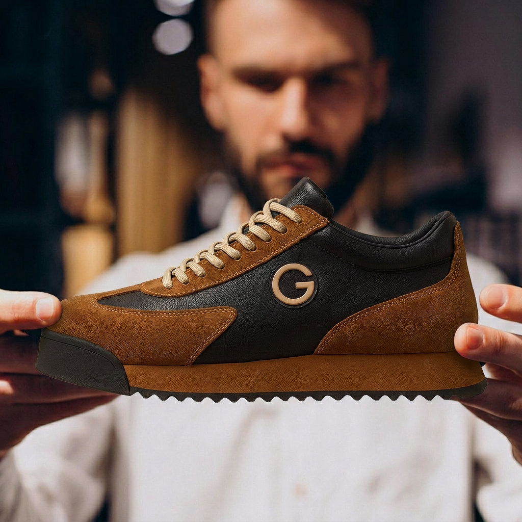 Bellaro™ – Premium Leather Sneakers