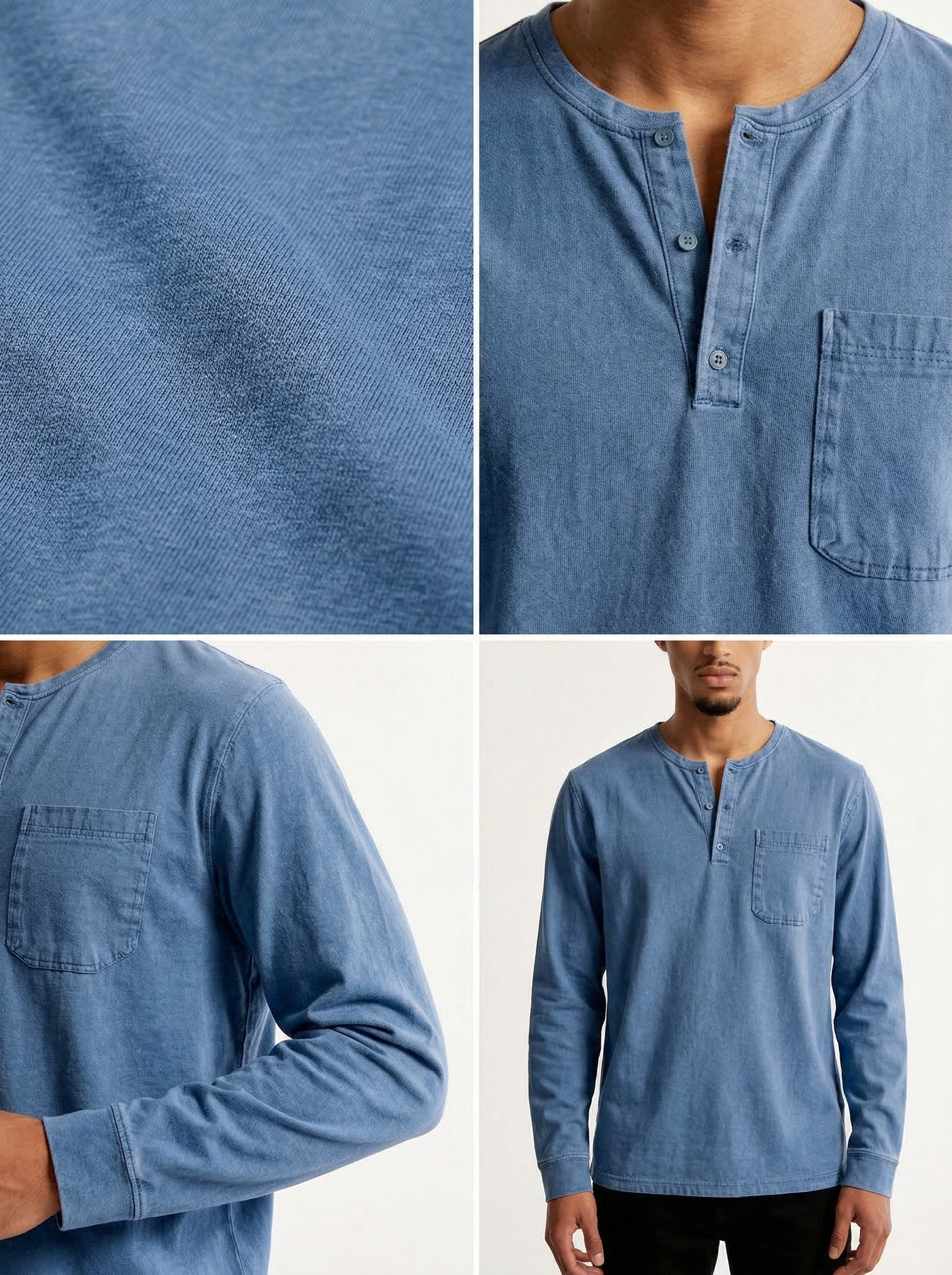 Theodore | Classic Vintage Long-Sleeve Shirt