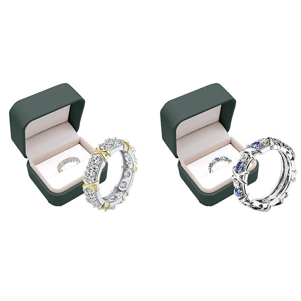 Moissanova – Magnetology Moissanite Diamond Ring