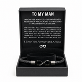 LoveBond – Personalized Couple Projection Bracelet