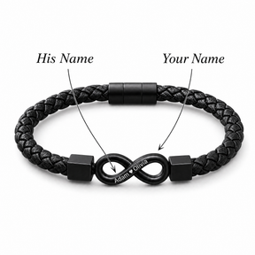 LoveBond – Personalized Couple Projection Bracelet