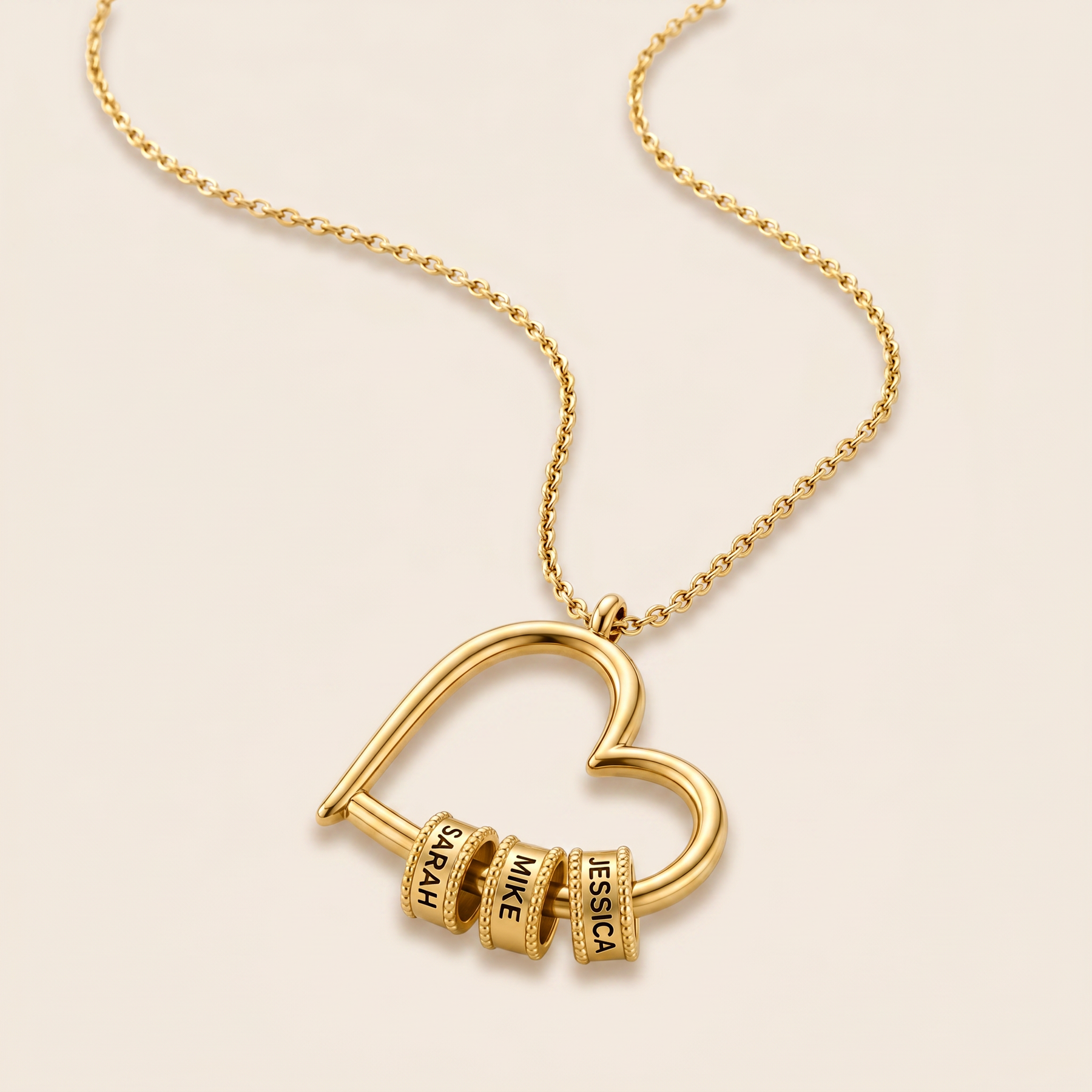HeartLegacy – Personalized Family Love Necklace