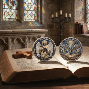 FaithShield – Spiritual Warfare Challenge Coin
