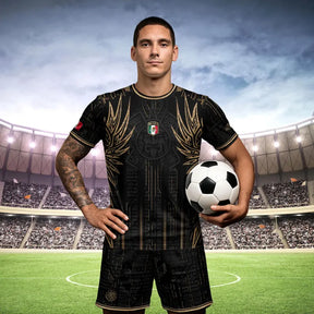 GoldStrike – Mexico Inspired Performance Fan Jersey