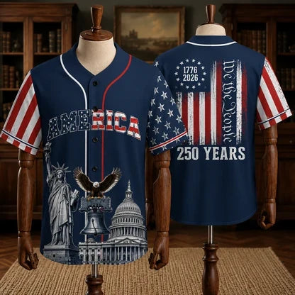 HonorNation – 250 Years Commemorative Baseball Jersey