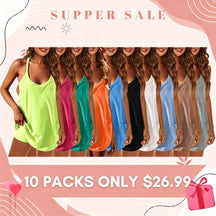 SunLuxe – Women’s Summer Sleeveless Mini Dress