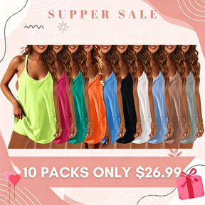 SunLuxe – Women’s Summer Sleeveless Mini Dress
