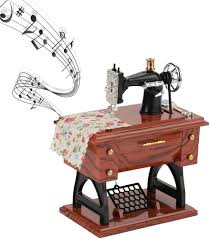 MelodyCraft – Nostalgic Sewing Machine Music Box