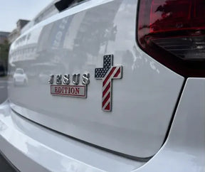 BlessedJourney – Faith Auto Badge