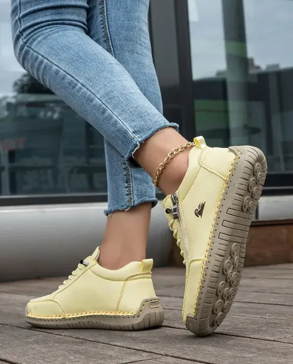 ComfortStride – Premium Orthopedic Leather Walking Shoes