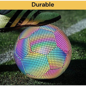 NeoGlow Ball – Reflective Training Soccer Ball