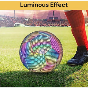 NeoGlow Ball – Reflective Training Soccer Ball