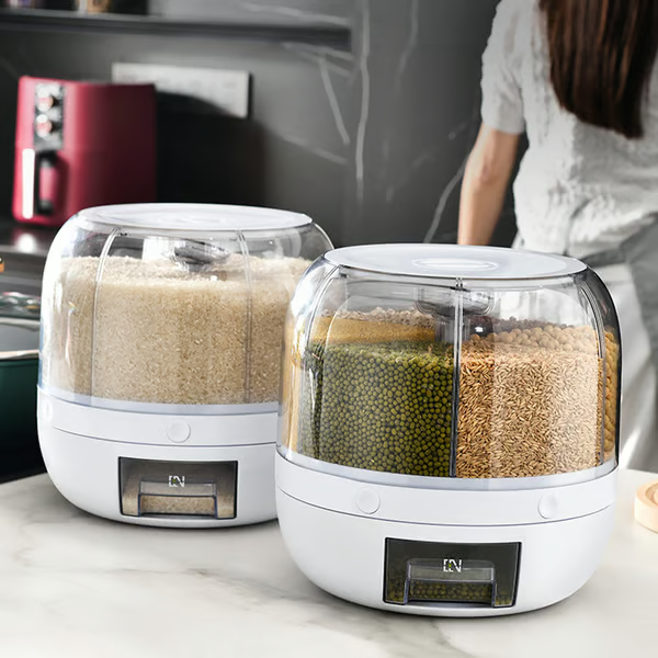 SealFresh – Grain Dispenser with Leakproof Lid
