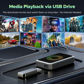 DriveCast Pro – CarPlay & Android Auto Adapter
