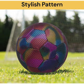 NeoGlow Ball – Reflective Training Soccer Ball