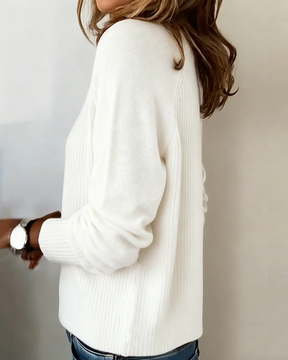RaglaMode – Stylish Button Sleeve Pullover