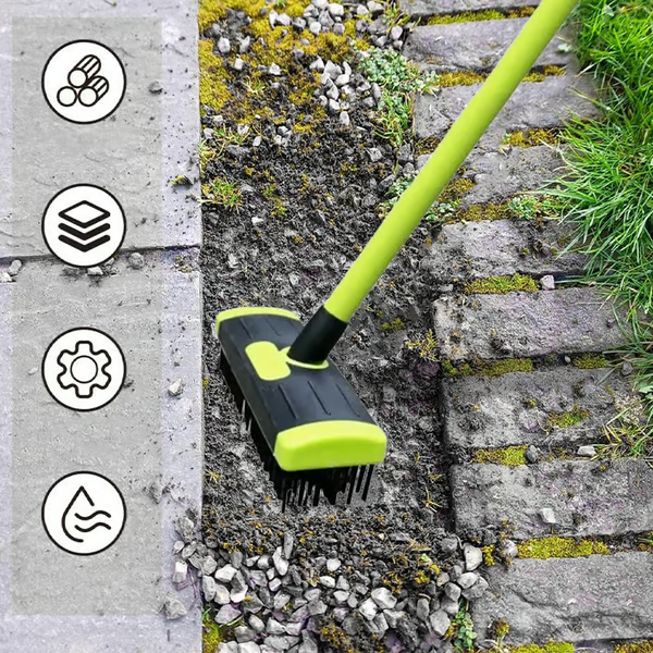 GardenPro – 3-in-1 Versatile Weed Cleaning Brush Kit