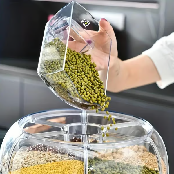 SealFresh – Grain Dispenser with Leakproof Lid