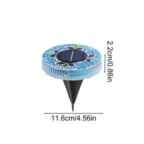 NightMosaic – Waterproof Solar Pathway Lights