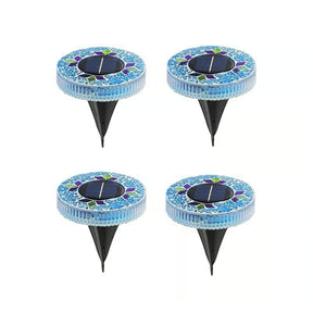 NightMosaic – Waterproof Solar Pathway Lights