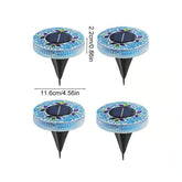 NightMosaic – Waterproof Solar Pathway Lights