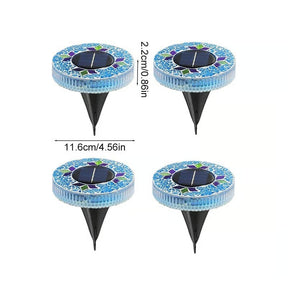 NightMosaic – Waterproof Solar Pathway Lights